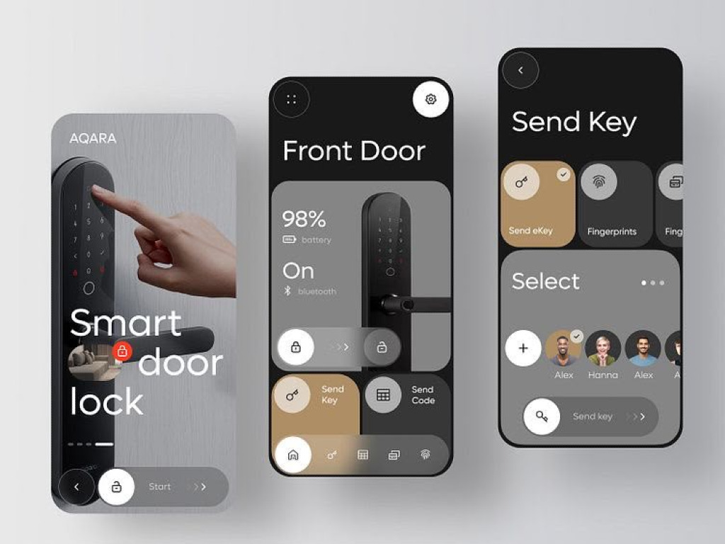 Control de accesos inteligente: cerradura digital con permisos